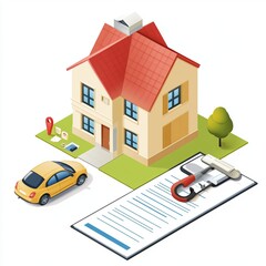 Property insurance coverage checklist with property items.