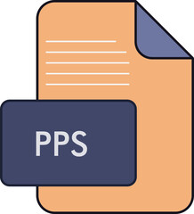 PPS Fille extension icon fIill and outline