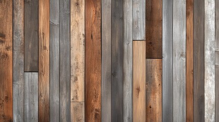 3D wood plank background with a mix of vertical and horizontal planks, adding a dynamic and interesting texture.
