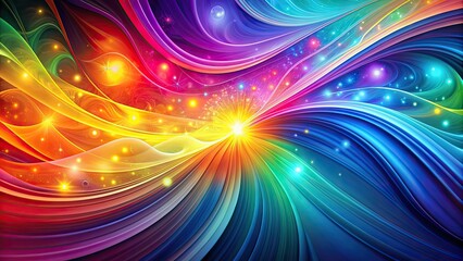 Obraz premium Abstract background with vibrant colors and dynamic patterns, abstract, background, vibrant, colors, dynamic, patterns