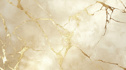 Fototapeta premium A gold background with a marble texture. The luxurious gold veining enhances the opulent feel of the design.