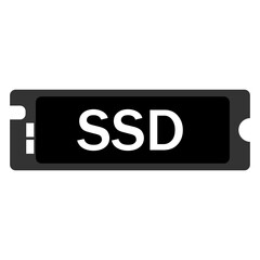 SSD Computer Icon, Simple Icon Vector Design, best used for presentation, application, web and banner