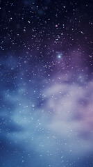 Fototapeta premium Digital blue and purple star pattern abstract poster background