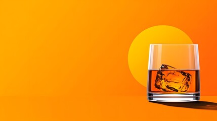 Celebrate National Rum Day with a Tasting Event - Flat Design Illustration with Copy Space for Text