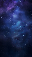 Obraz premium Digital blue and purple star pattern abstract poster background