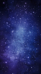 Fototapeta premium Digital blue and purple star pattern abstract poster background