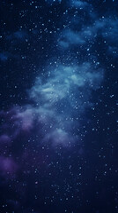 Fototapeta premium Digital blue and purple star pattern abstract poster background