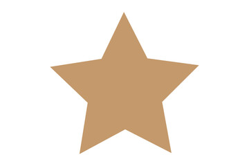 star vector logo. alone star.