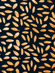 texture leaf-shaped cloth background pattern