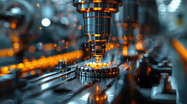 Robotic arms, showcasing functionality and engineering excellence. CNC machines