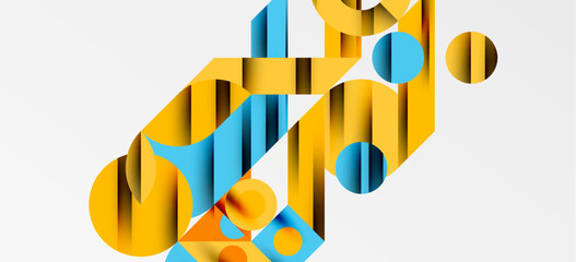 Geometric neo patterns. Abstract background for covers, banners, flyers and posters and other templates