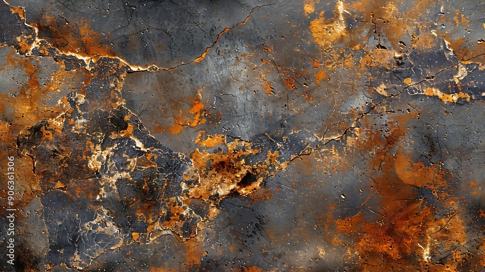 Aufkleber rust marble texture design with high resolution slab tile ceramic gvt pgvt : generative ai