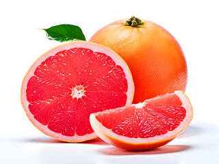 Fresh and delicious looking grapefruit