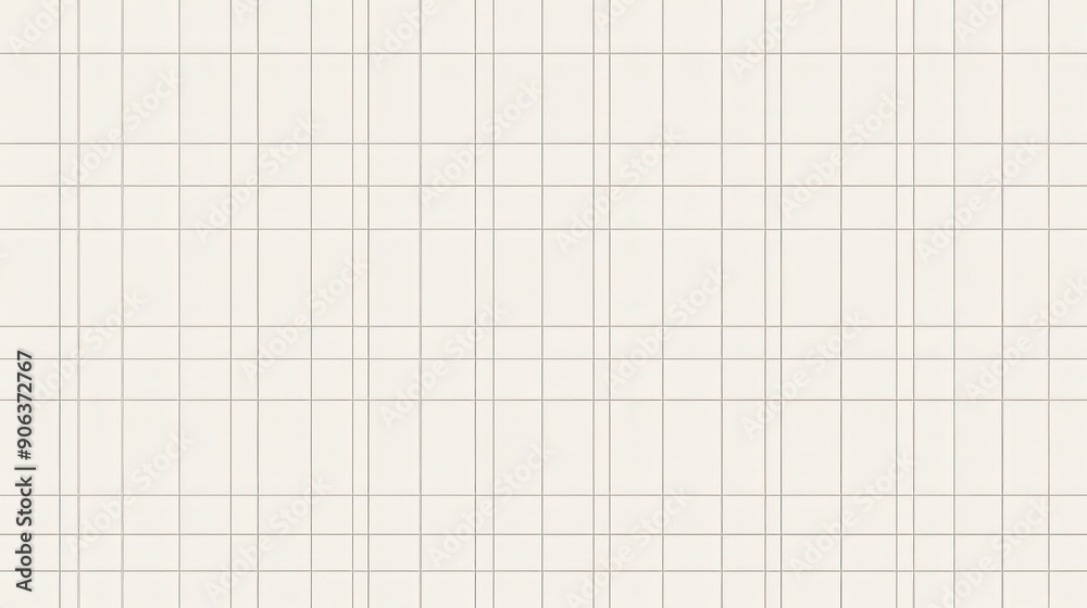 Poster a minimalist grid pattern with thin, evenly spaced lines in a soft gray color. the simplicity of the