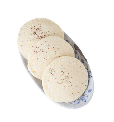 South indian food idli on transparent background