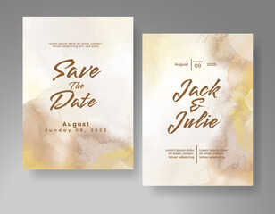 Wedding Abstract Background Invitation Art Template