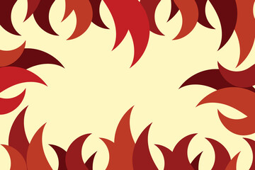 Flat Design Shape Abstract Background