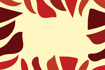 Flat Design Shape Abstract Background