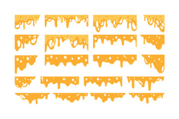 Melted Cheese Illustration