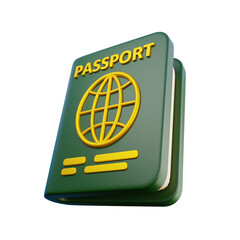 green passport illustration