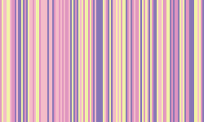 Pattern of vertical stripes, colorful thin and thick lines. Irregular stripe background, vector seamless texture. Abstract striped geometric design in bright colors.