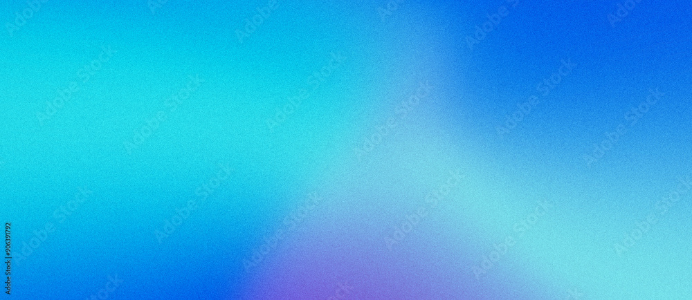 Poster blue gradient background grainy glowing blue light on dark backdrop noise texture effect banner post
