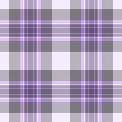 Check texture pattern of vector textile plaid with a background seamless fabric tartan.