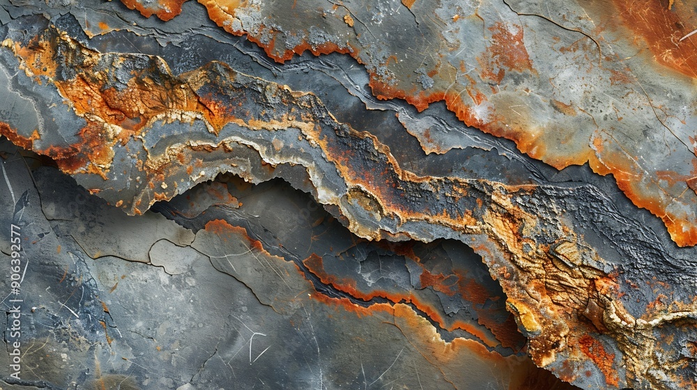 Aufkleber rust marble texture design with high resolution slab tile ceramic gvt pgvt : generative ai