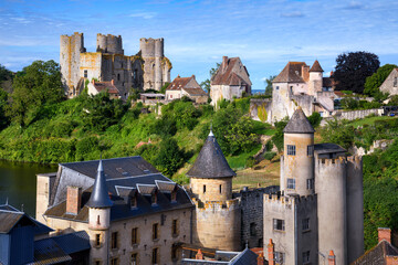 Bourbon castle in Bourbon-l'Archambault town, France © Boris Stroujko