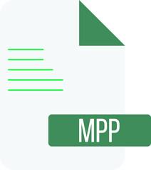 MPP File extension icon