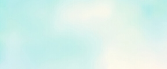 Fototapeta premium Cyan Pastel Watercolor Digital Paper Background