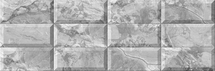 Grey Marble, stone texture abstract background pattern or marble tile wall. Digital colorful wall tile design for washroom and kitchen	