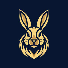 logo rabbit  vector design logo 