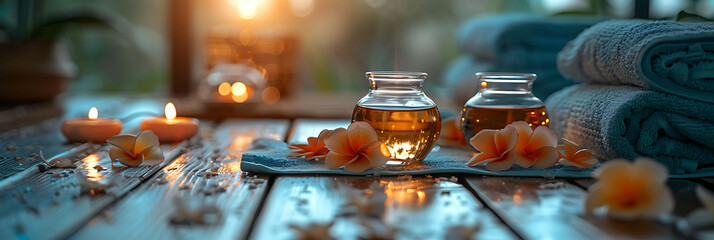 Serene spa environment where people are enjoying holistic health treatments like massages aromatherapy and herbal teas to enhance their wellbeing