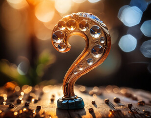 question mark, representing inquiry, curiosity, and the search for answers.