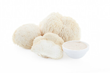 Lion's Mane Mushrooms and Powder