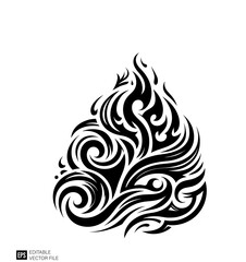 abstract floral ornament