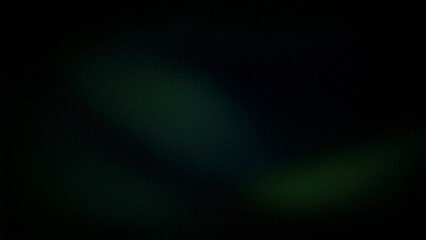 A 4K abstract background featuring a dark blend of green and black hues. The grainy texture and smooth gradients create a mysterious and calming aesthetic, ideal for wallpapers and banners