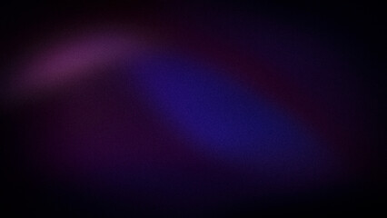A 4K abstract background featuring a deep blend of purple, blue, and black hues. The grainy texture and smooth gradients create a mysterious and calming aesthetic, perfect for wallpapers and banners