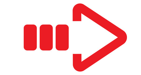 red arrow sign