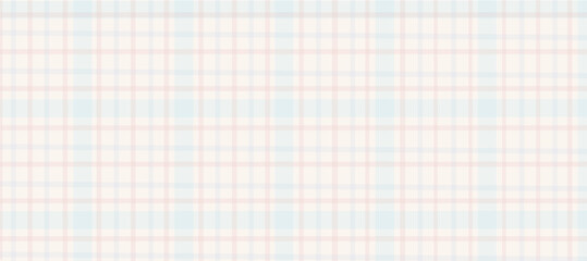 Plaid pastel colors background, flannel vector illustration.