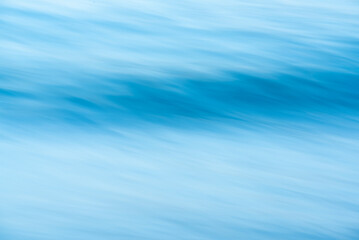 Abstract ocean waves in motion blur