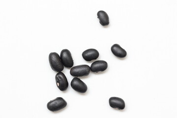 black bean isolate on white 