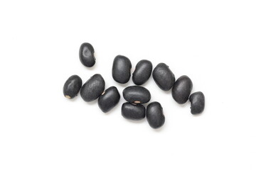 black beans seeds isolated 