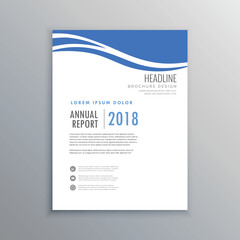 vector annual report design 