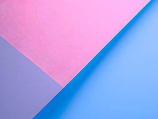 Obraz premium pink and light blue color block background illustration