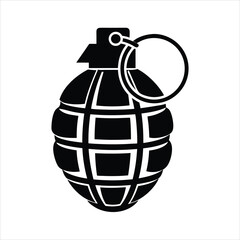 hand grenade vector