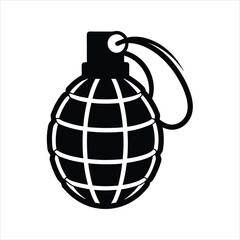hand grenade vector