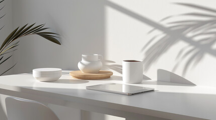 A stylish and minimalist product mockup