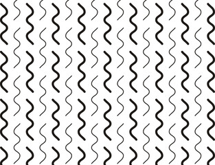 seamless pattern with curvy lines